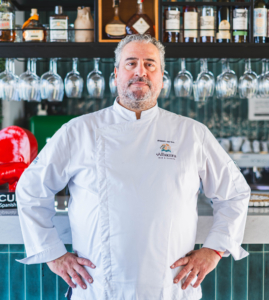 Chef Alejandro del Toro en Restaurante Albacora.